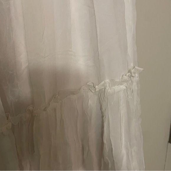 45” White Tara Lengha Skirt (XS) (BNWT) - Picture 7 of 16